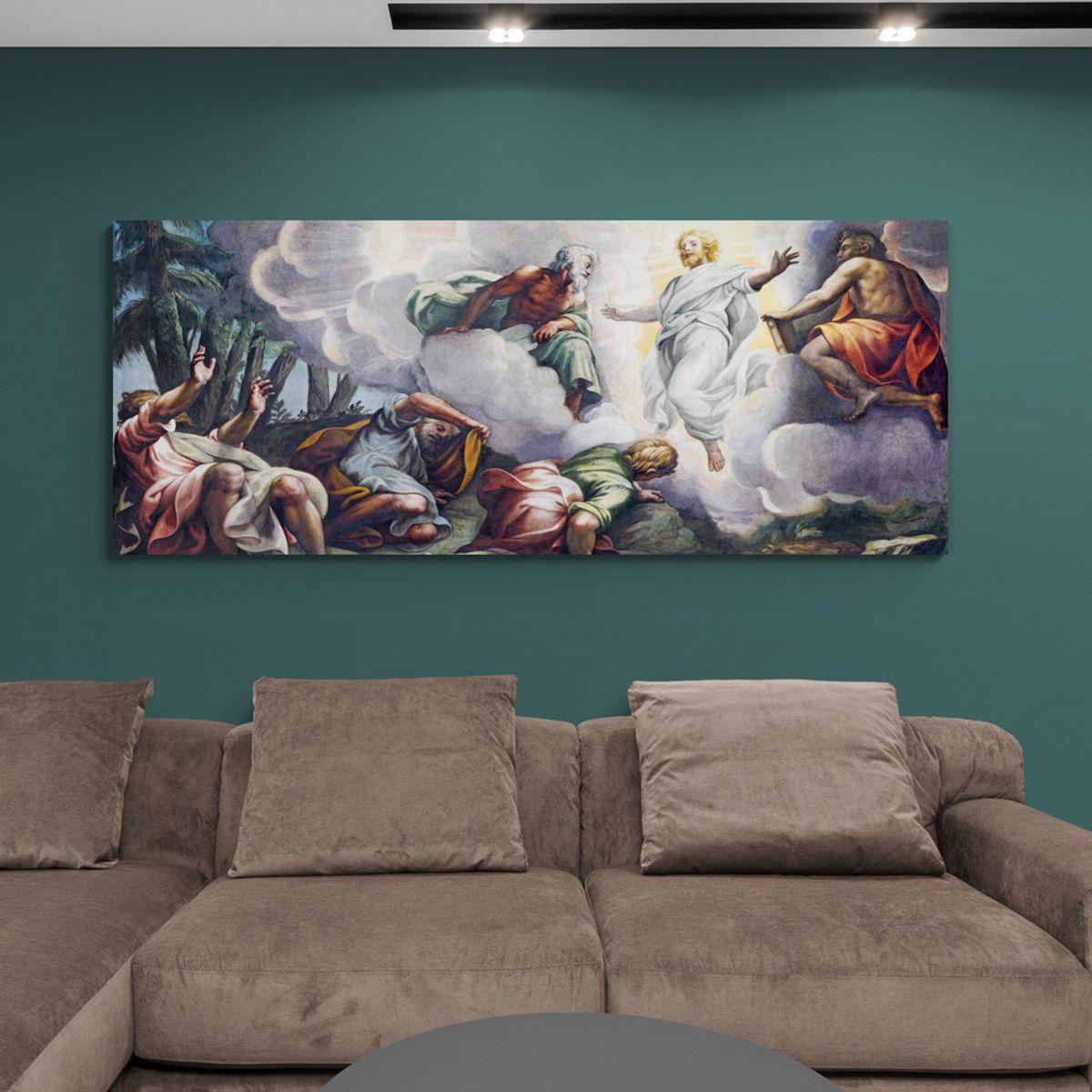 TAYRONA STORE - Cuadro En Lienzo Religioso Jesus Cristo 040 125x50cm