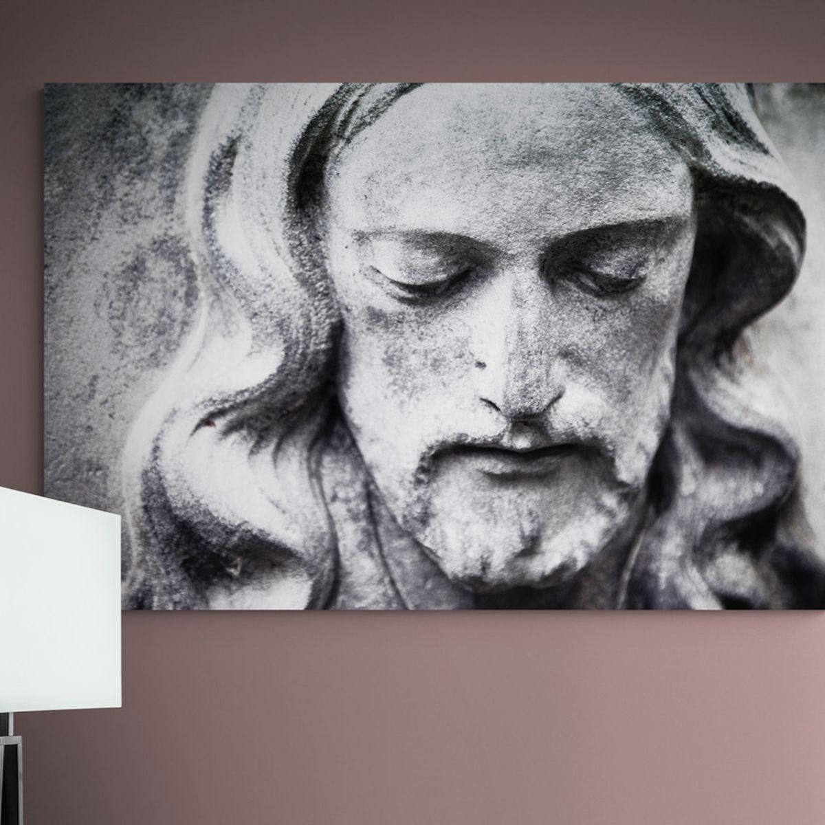 TAYRONA STORE - Cuadro En Lienzo Religioso Jesus Cristo 038 150x100cm.