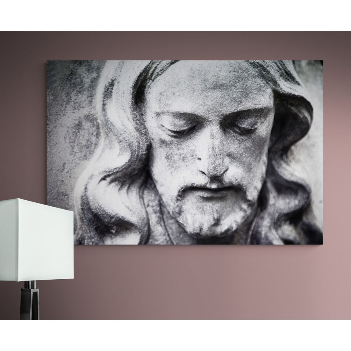 TAYRONA STORE - Cuadro En Lienzo Religioso Jesus Cristo 038 150x100cm.