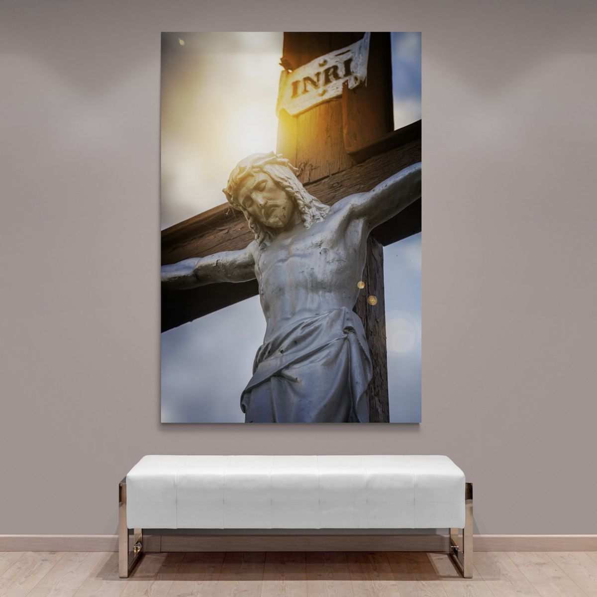 TAYRONA STORE - Cuadro En Lienzo Religioso Jesus Cristo 057 100x150cm