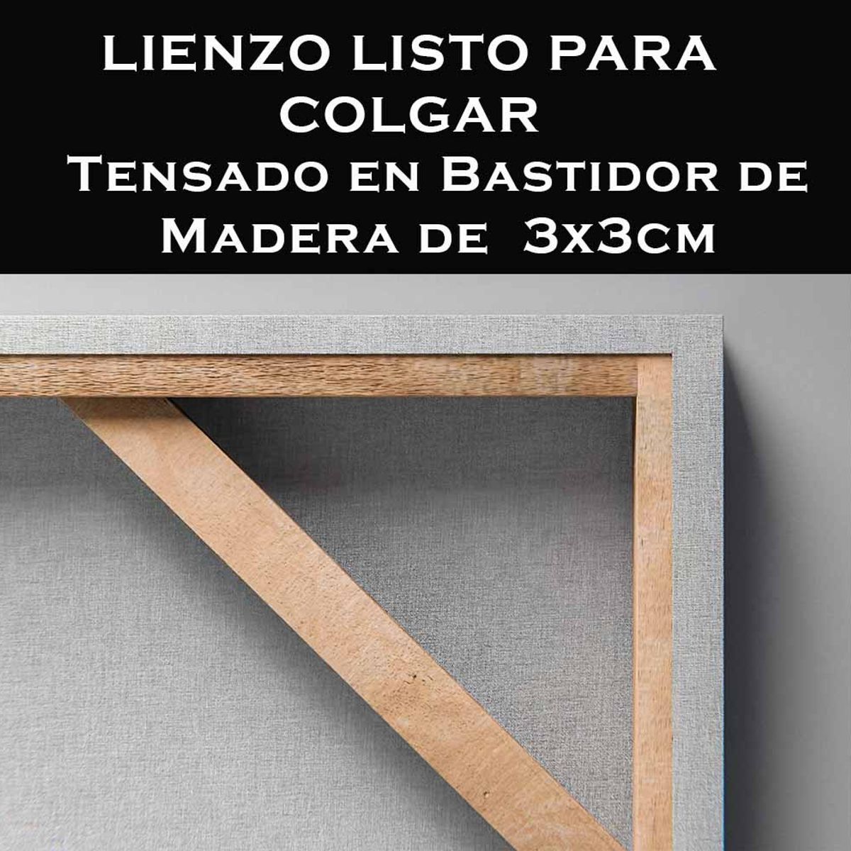 TAYRONA STORE - Cuadro En Lienzo Religioso Jesus Cristo 065 70x100cm