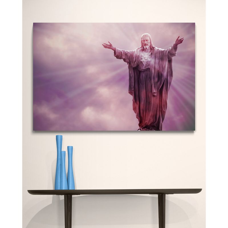 TAYRONA STORE - Cuadro En Lienzo Religioso Jesus Cristo 25 100x70cm