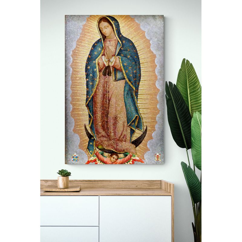 TAYRONA STORE - Cuadro En Lienzo Religioso Virgen De Guadalupe 023 70x100cm