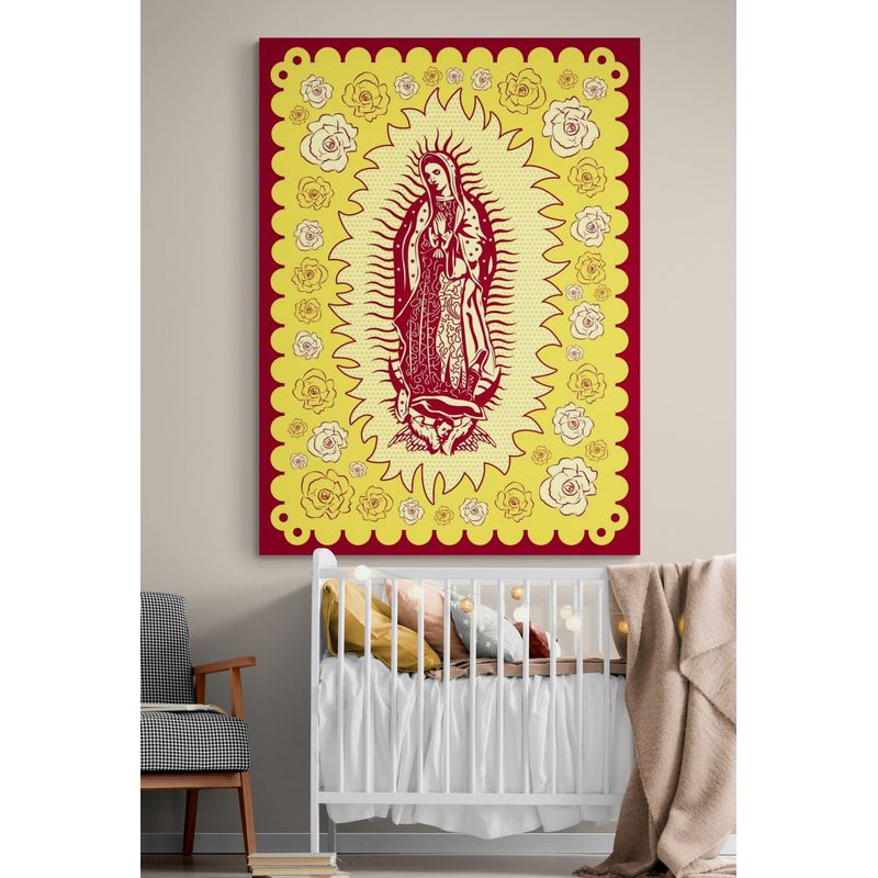TAYRONA STORE - Cuadro En Lienzo Religioso Virgen De Guadalupe 037 120x160cm
