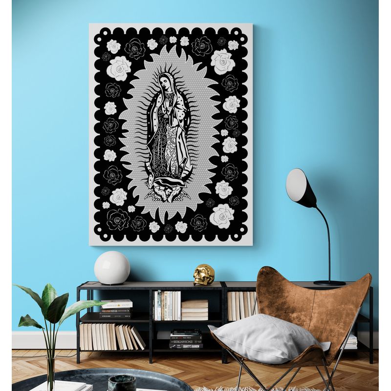TAYRONA STORE - Cuadro En Lienzo Religioso Virgen De Guadalupe 039 60x80cm