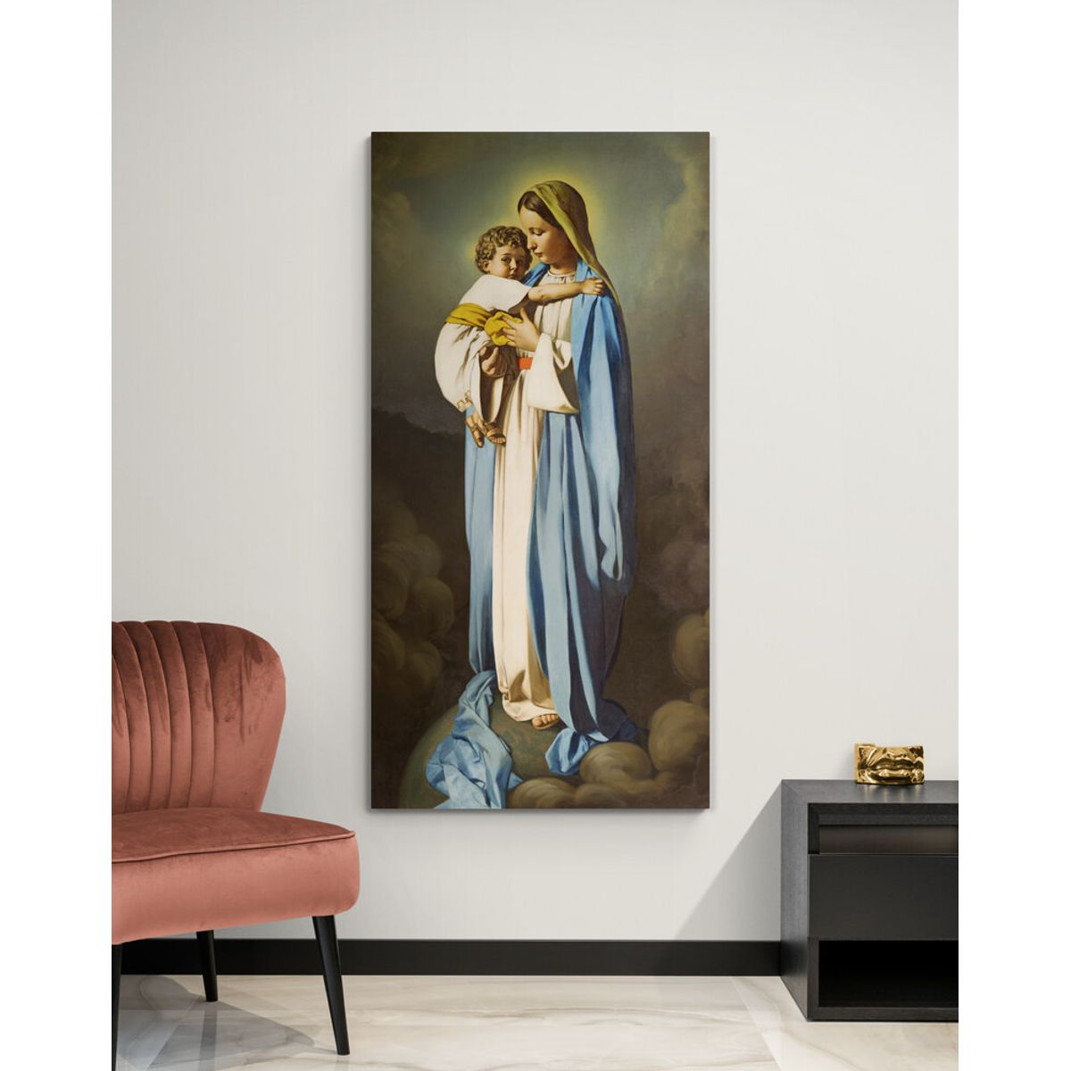 TAYRONA STORE - Cuadro En Lienzo Religioso Virgen Maria 014 65x120cm.