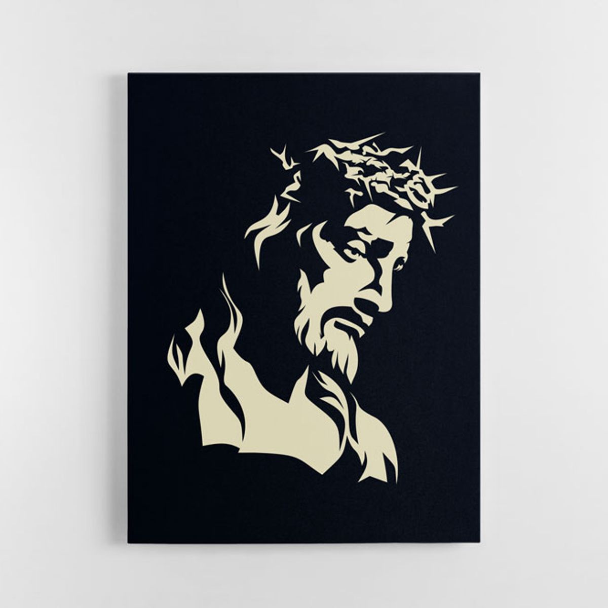 TAYRONA STORE - Cuadro En Lienzo Religioso Jesus Cristo 14 100x135cm