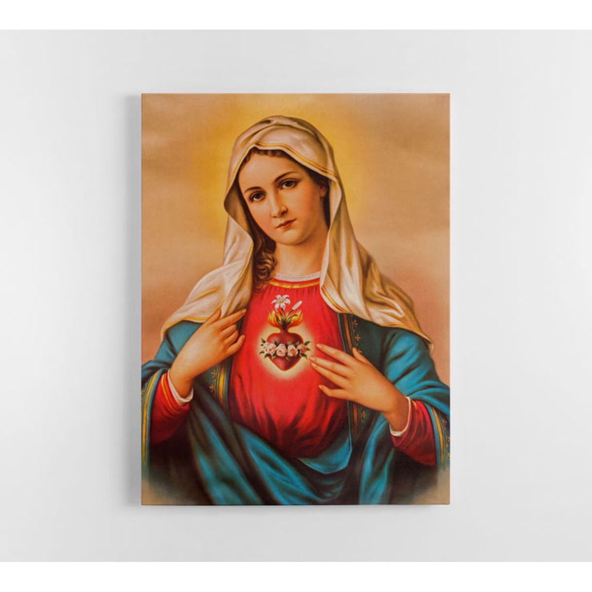 TAYRONA STORE - Cuadro En Lienzo Religioso Virgen Maria 05 60x80cm.