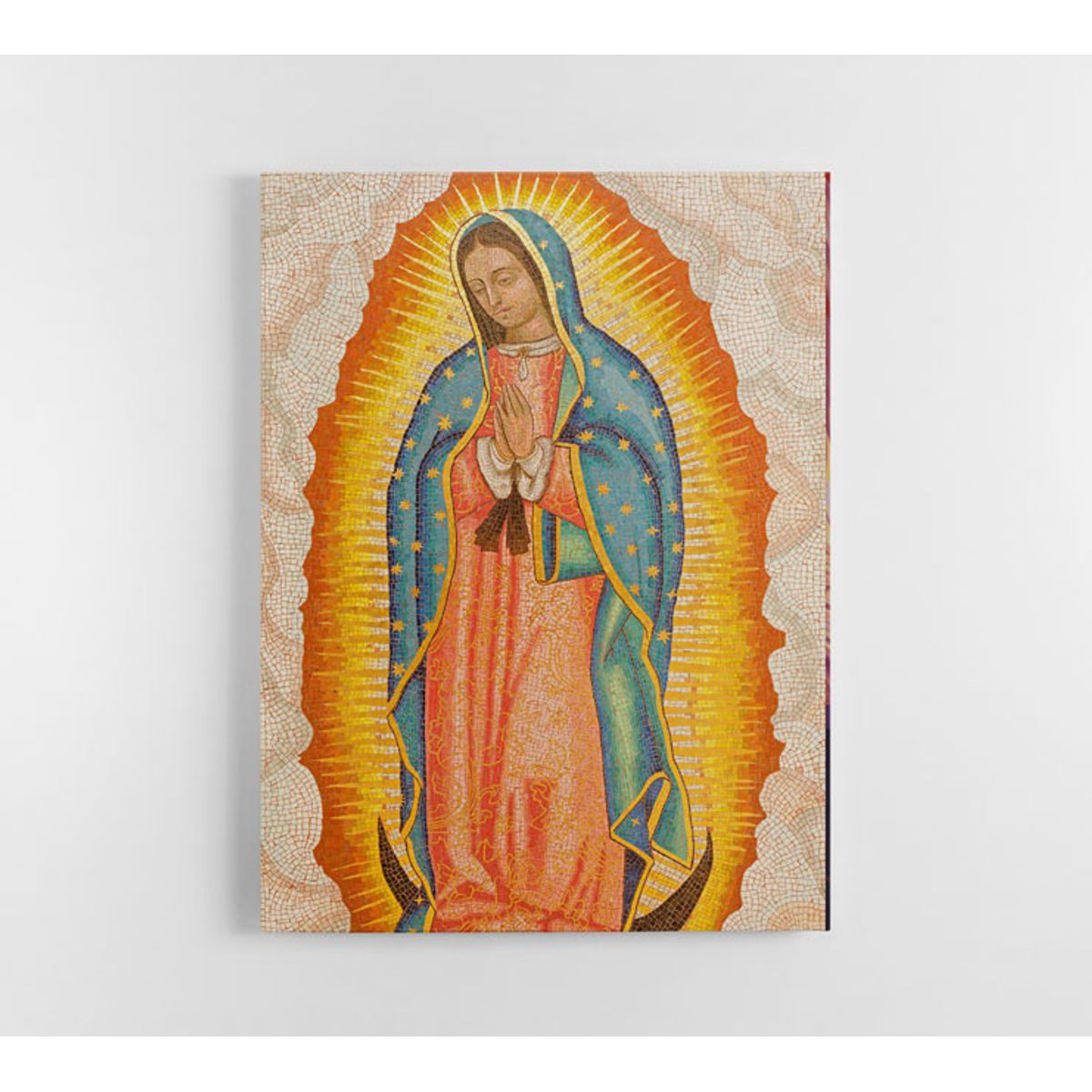 TAYRONA STORE - Cuadro En Lienzo Religioso Virgen Maria 06 75x100cm