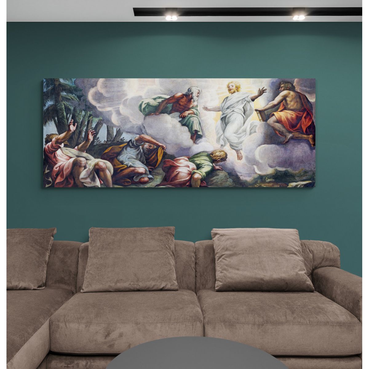 TAYRONA STORE - Cuadro En Lienzo Religioso Jesus Cristo 040 100x40cm