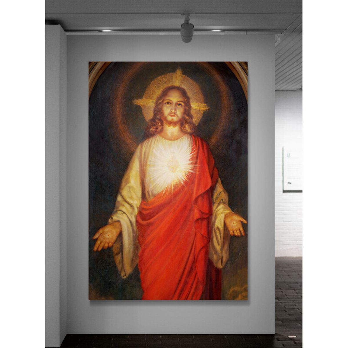 TAYRONA STORE - Cuadro En Lienzo Religioso Sagrado Corazon 022 35x50cm