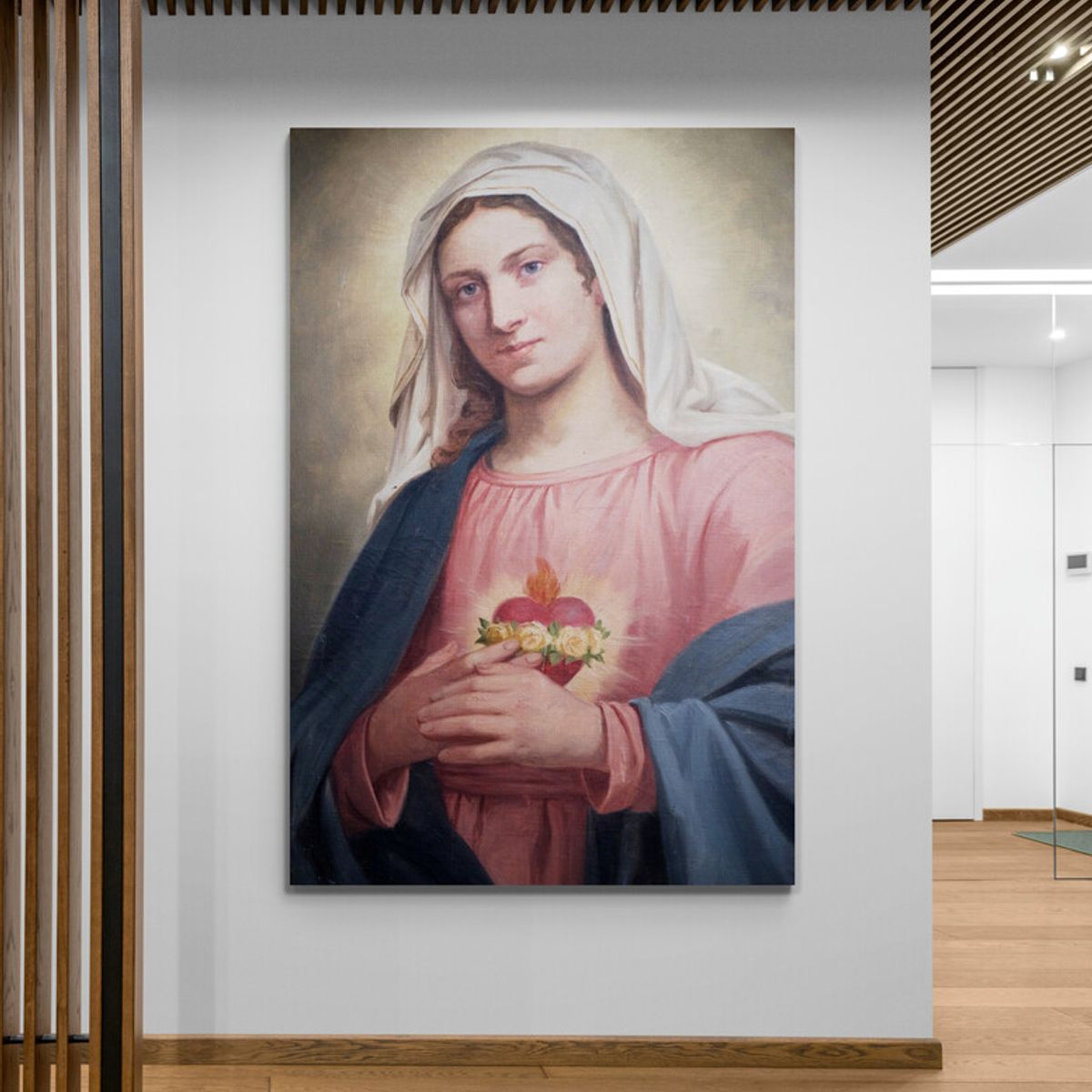TAYRONA STORE - Cuadro En Lienzo Religioso Sagrado Corazon 023 70x100cm