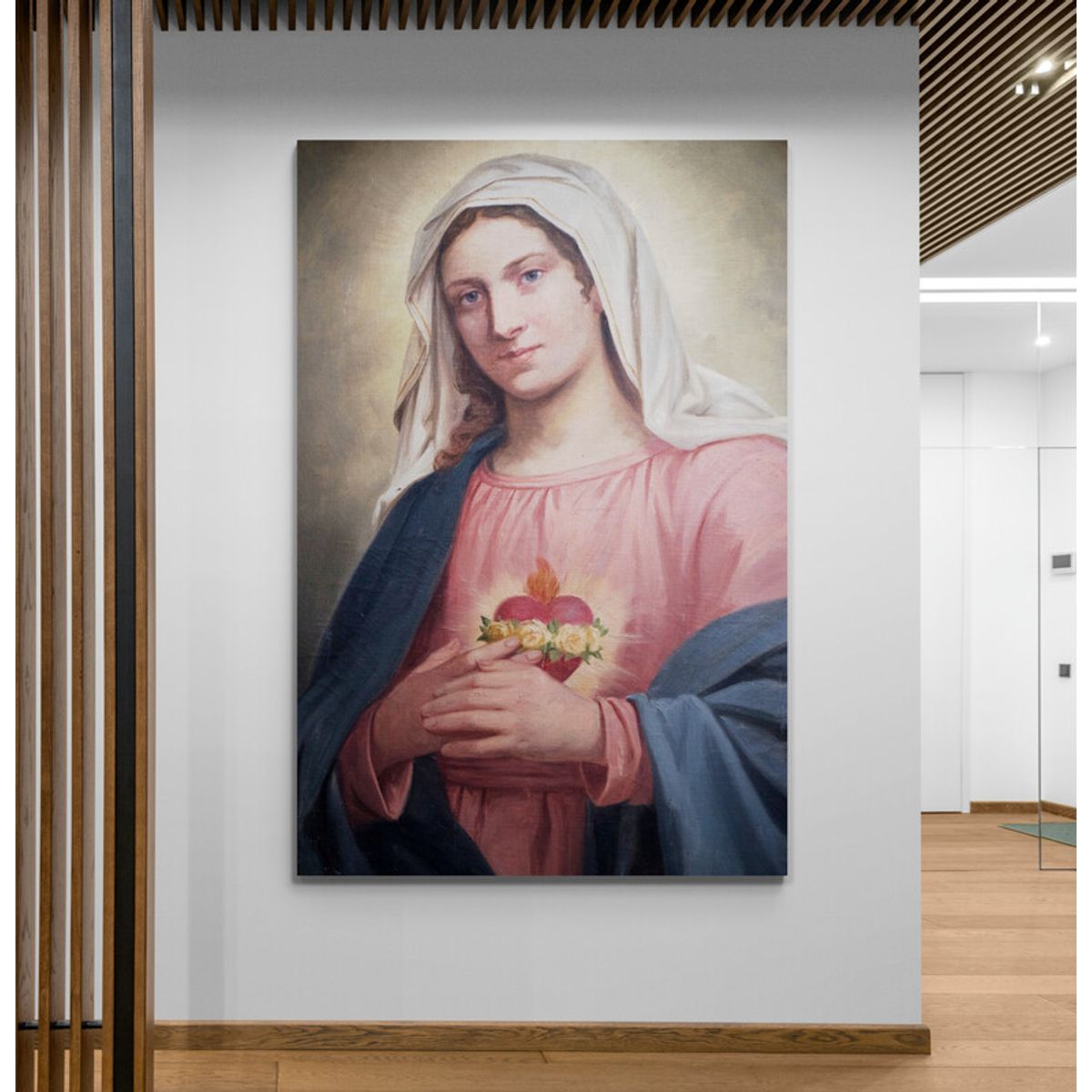 TAYRONA STORE - Cuadro En Lienzo Religioso Sagrado Corazon 023 70x100cm