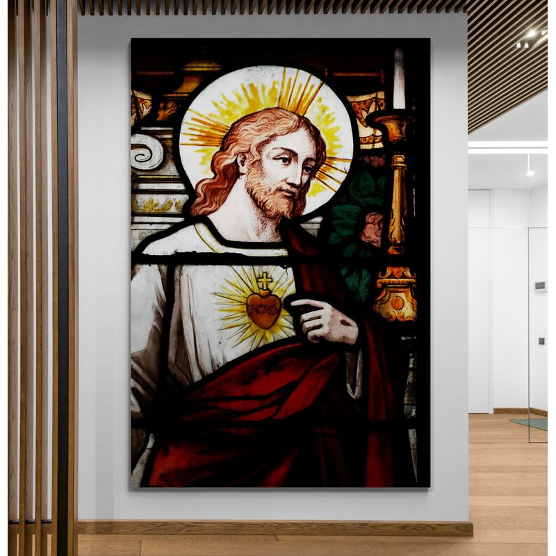 TAYRONA STORE - Cuadro En Lienzo Religioso Sagrado Corazon 028 70x100cm