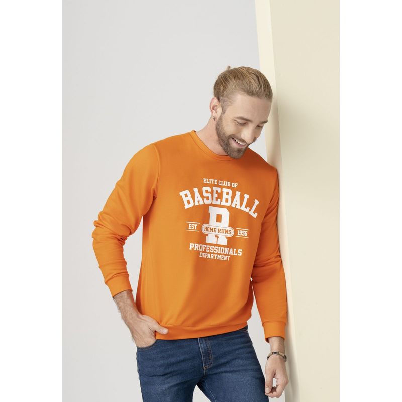 RUTTA - Buzo Hombre Naranja Rutta 6303