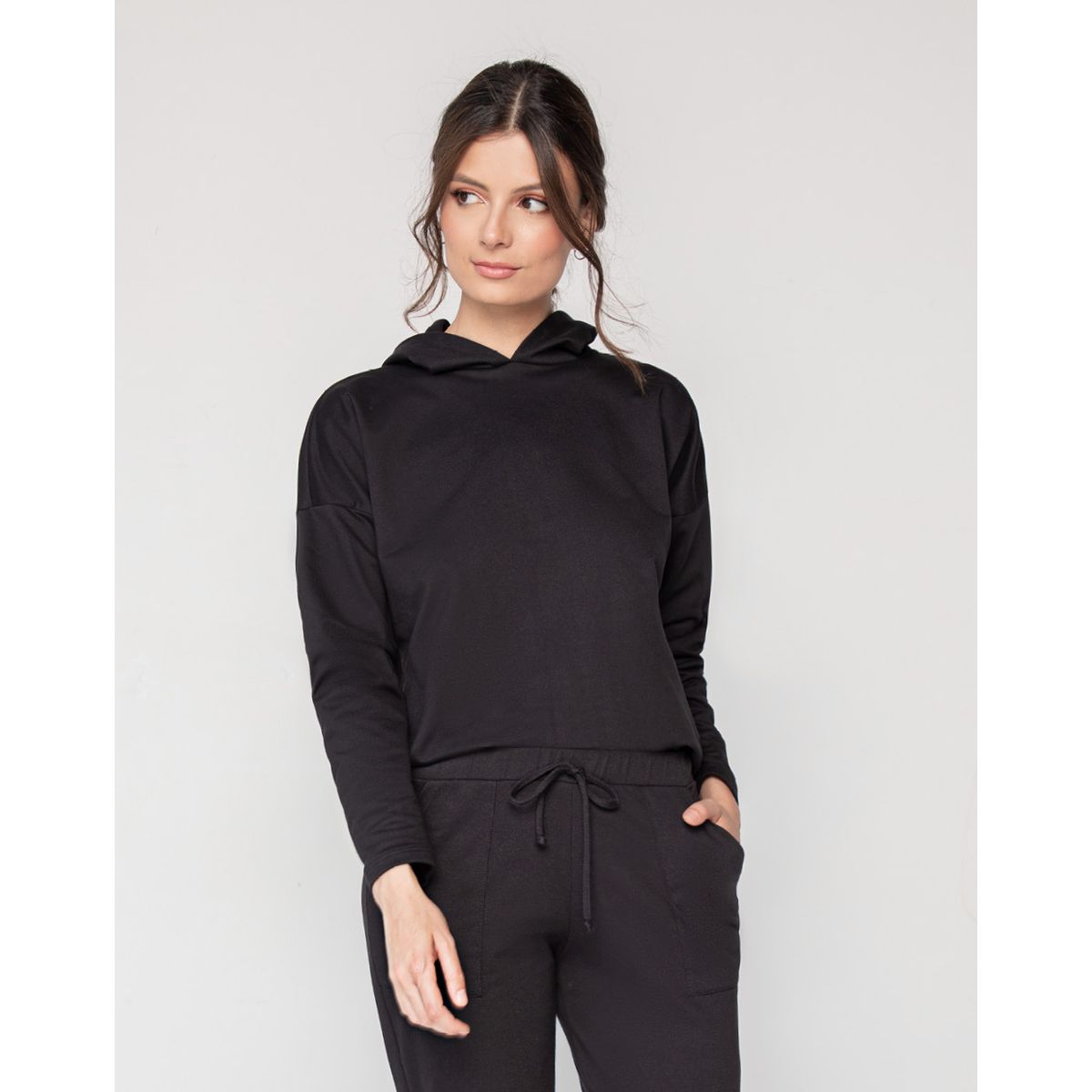 RUTTA - Chompa Mujer Negro Rutta 4208