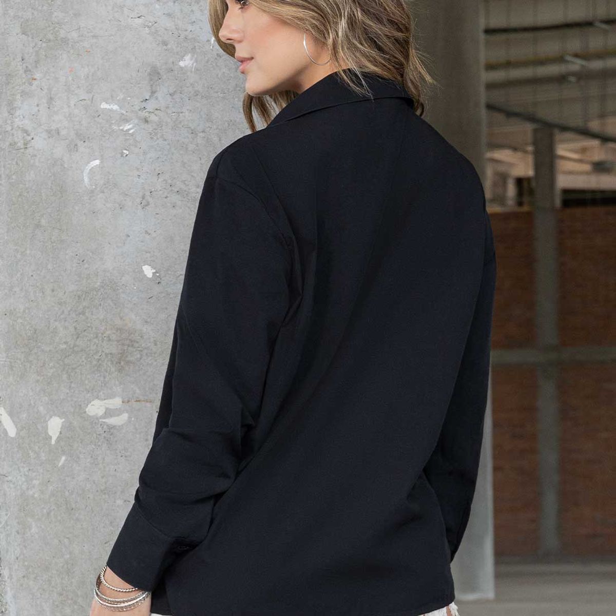 ATYPICAL - Camisa Mujer Negro Atypical 4551