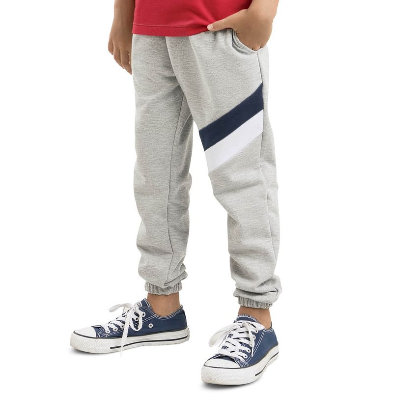 MARKETING PERSONAL - Jogger Infantil Masculino Gris Mp 32974