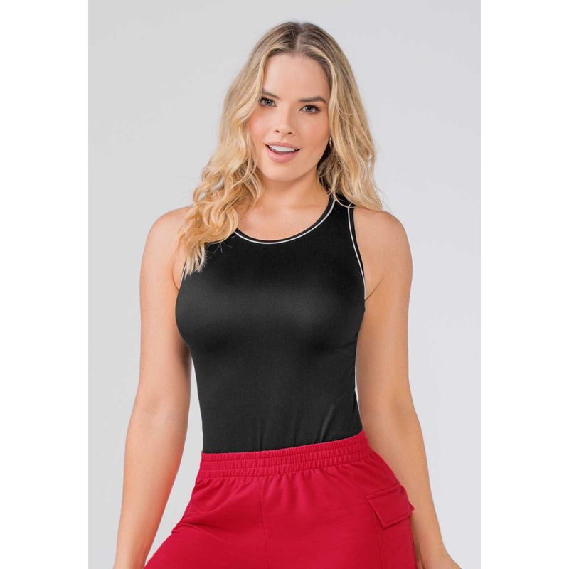 MARKETING PERSONAL - Camiseta Mujer Negro Mp 141
