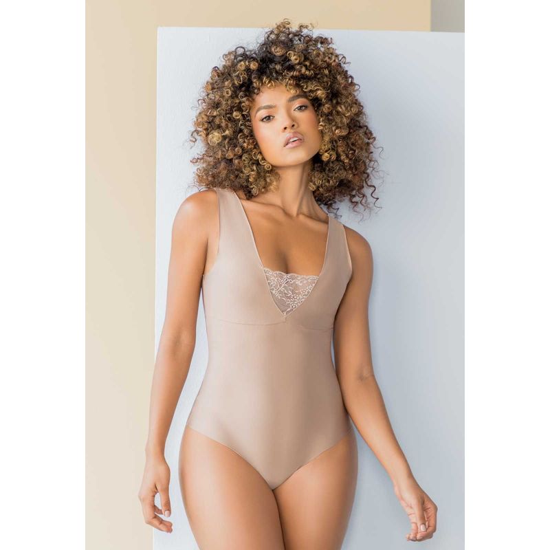 FORMAS INTIMAS - Body Mujer Beige FI 100528