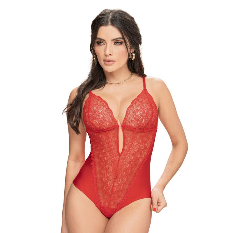FORMAS INTIMAS - Body Mujer Rojo FI 101903
