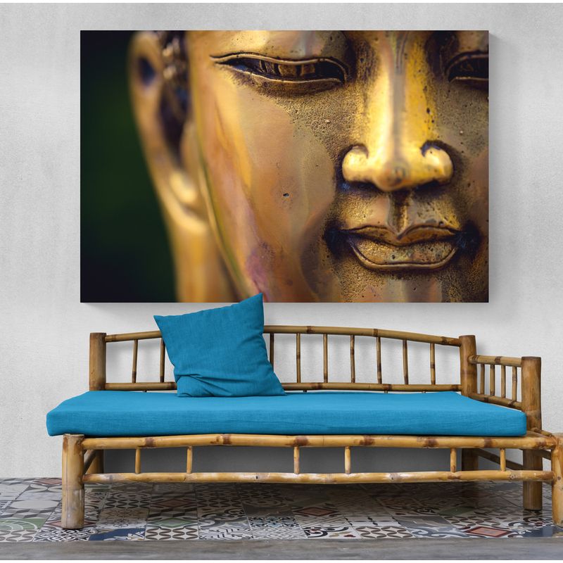 TAYRONA STORE - Cuadro En Lienzo Para La Sala Budda 121 100x70cm