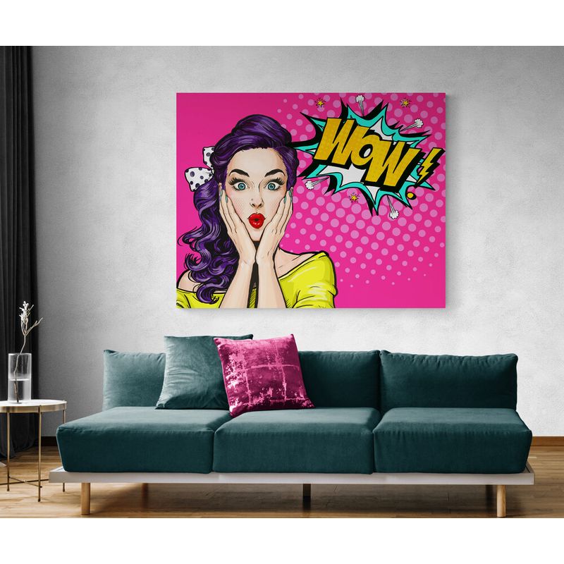 TAYRONA STORE - Cuadro En Lienzo Para La Sala Comic 35 50x40cm
