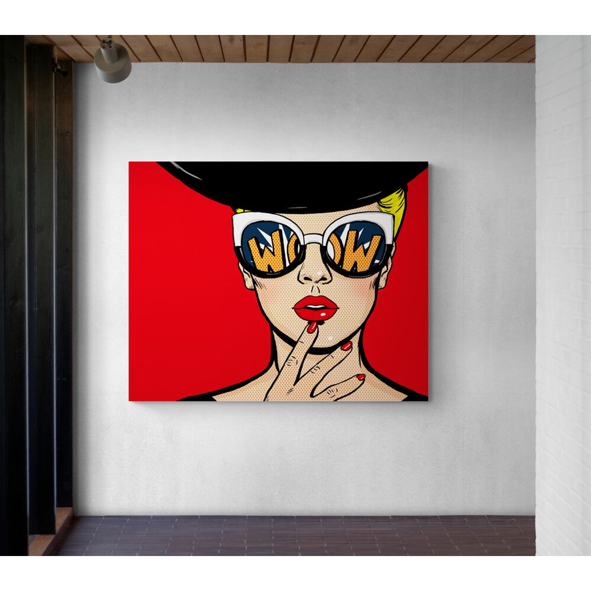 TAYRONA STORE - Cuadro En Lienzo Para La Sala Comic 40 50x40cm