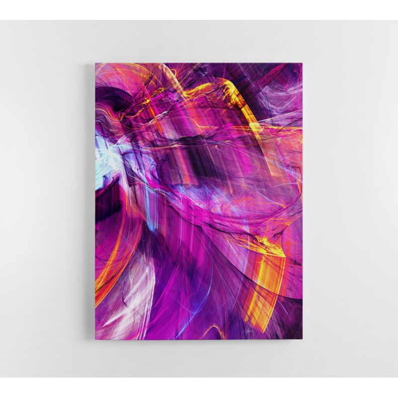 TAYRONA STORE - Cuadro En Lienzo Para La Sala Abstracto 278 50x35cm