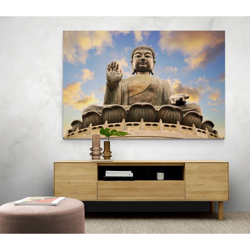TAYRONA STORE - Cuadro En Lienzo Para La Sala Budda 094 150x100cm