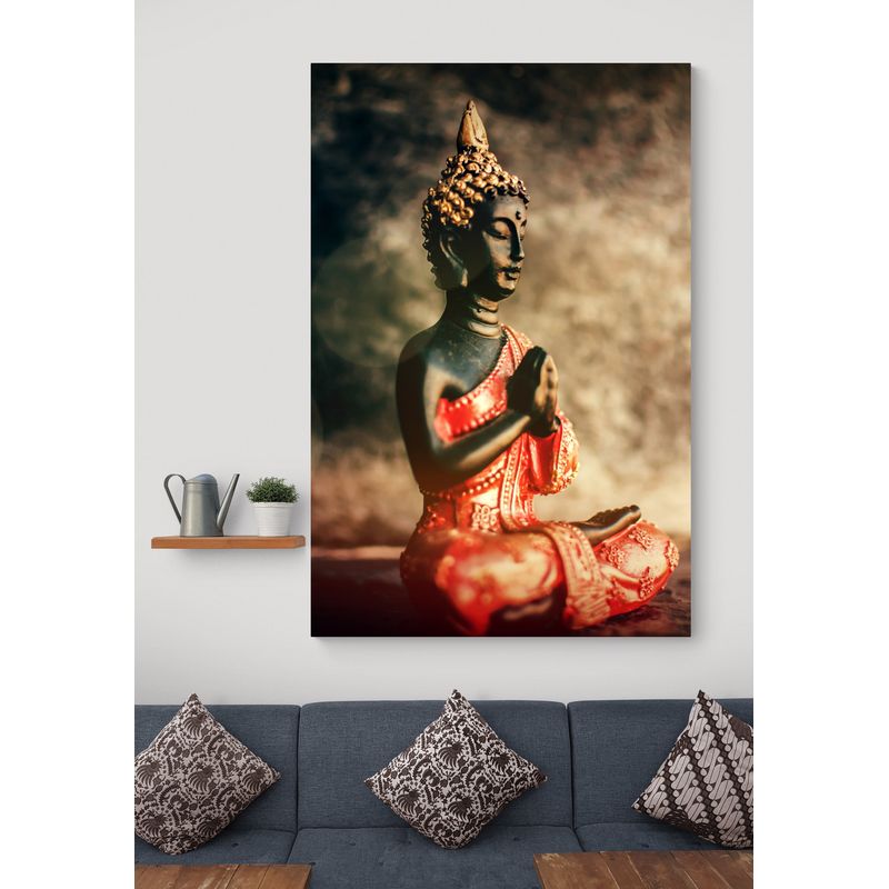 TAYRONA STORE - Cuadro En Lienzo Para La Sala Budda 126 35x50cm
