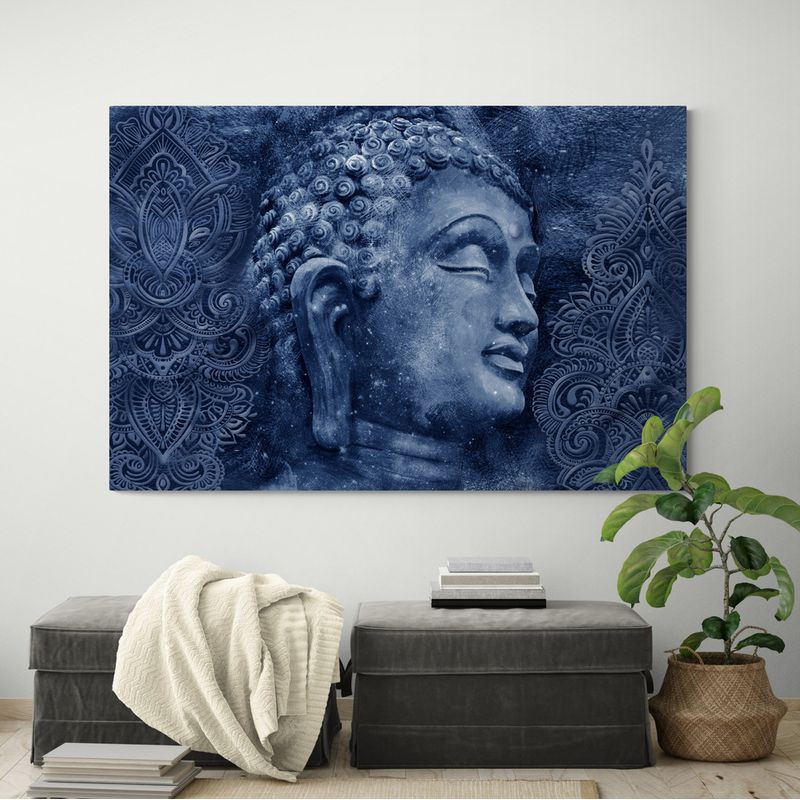 TAYRONA STORE - Cuadro En Lienzo Para La Sala Budda 147 150x100cm