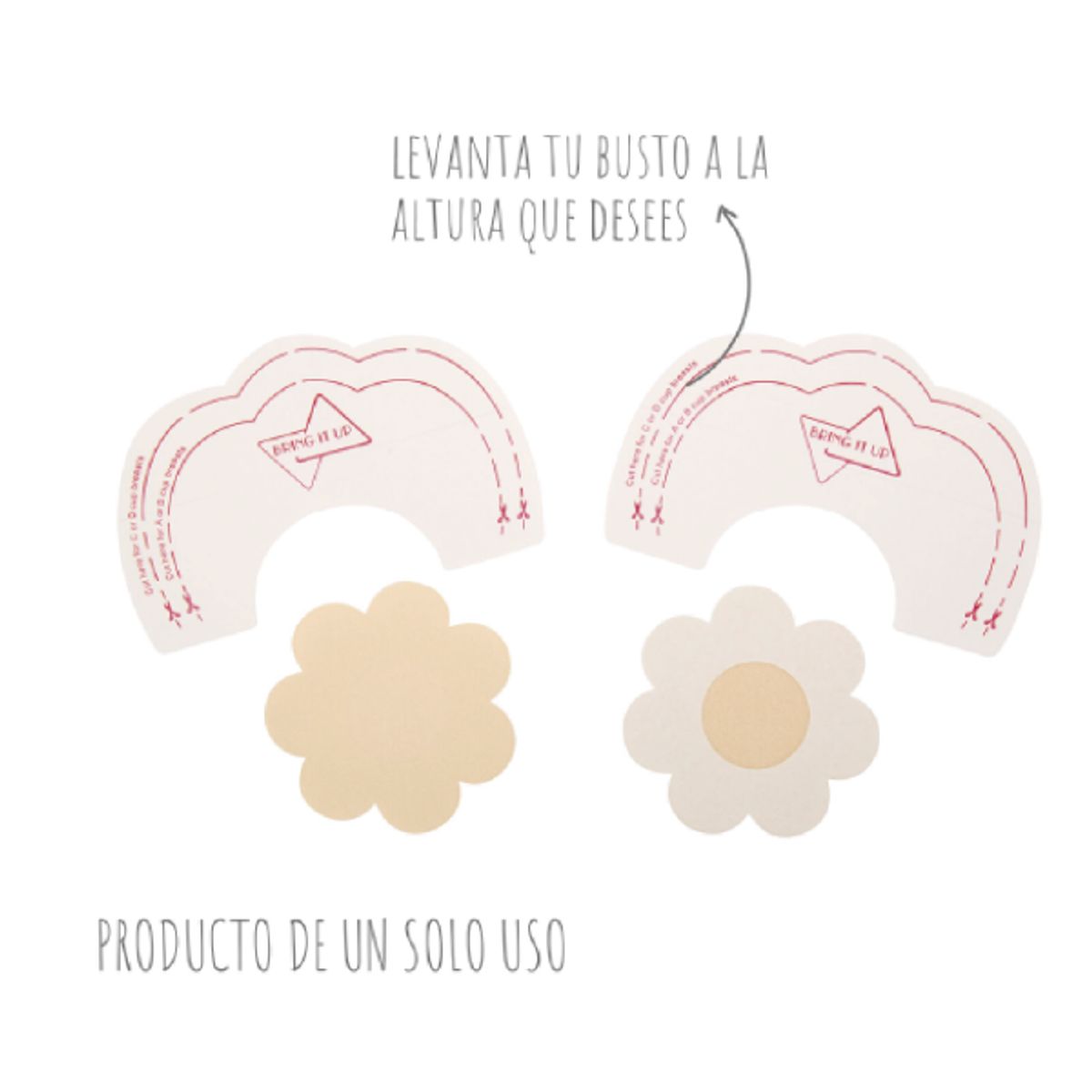BELLA CONFIDENCE - TAPA PEZÓN CON ALETA PARA LEVANTAR EL BUSTO  / STICKY LIFT