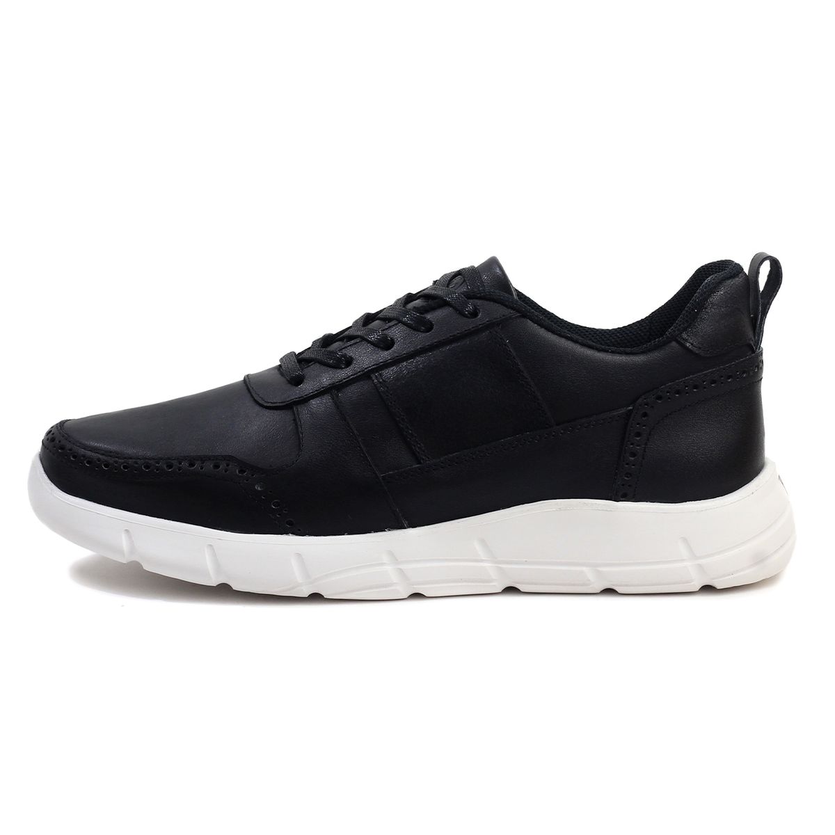 VIAR - Tenis en Cuero Para Hombre VIAR Luka Negro