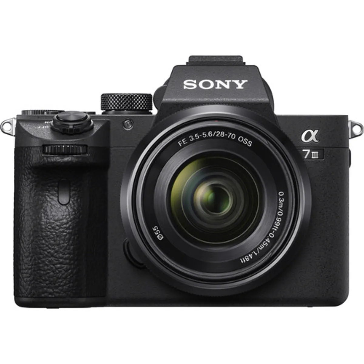 SONY - Cámara Sony a7III 4K Mirrorless Con Lente 28-70mm f3.5-5.6 + Memoria 128Gb de 200Mbs + Bolso