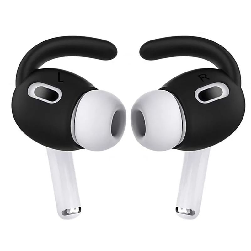 GENERICO - soporte antipérdida para AirPods Pro de Apple Negro