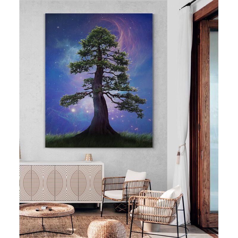 TAYRONA STORE - Cuadro En Lienzo Para La Sala Arbol De La Vida 040 60x75cm
