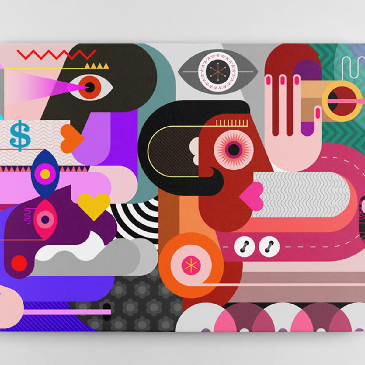 TAYRONA STORE - Cuadro En Lienzo Para La Sala Picasso 10 135x100cm