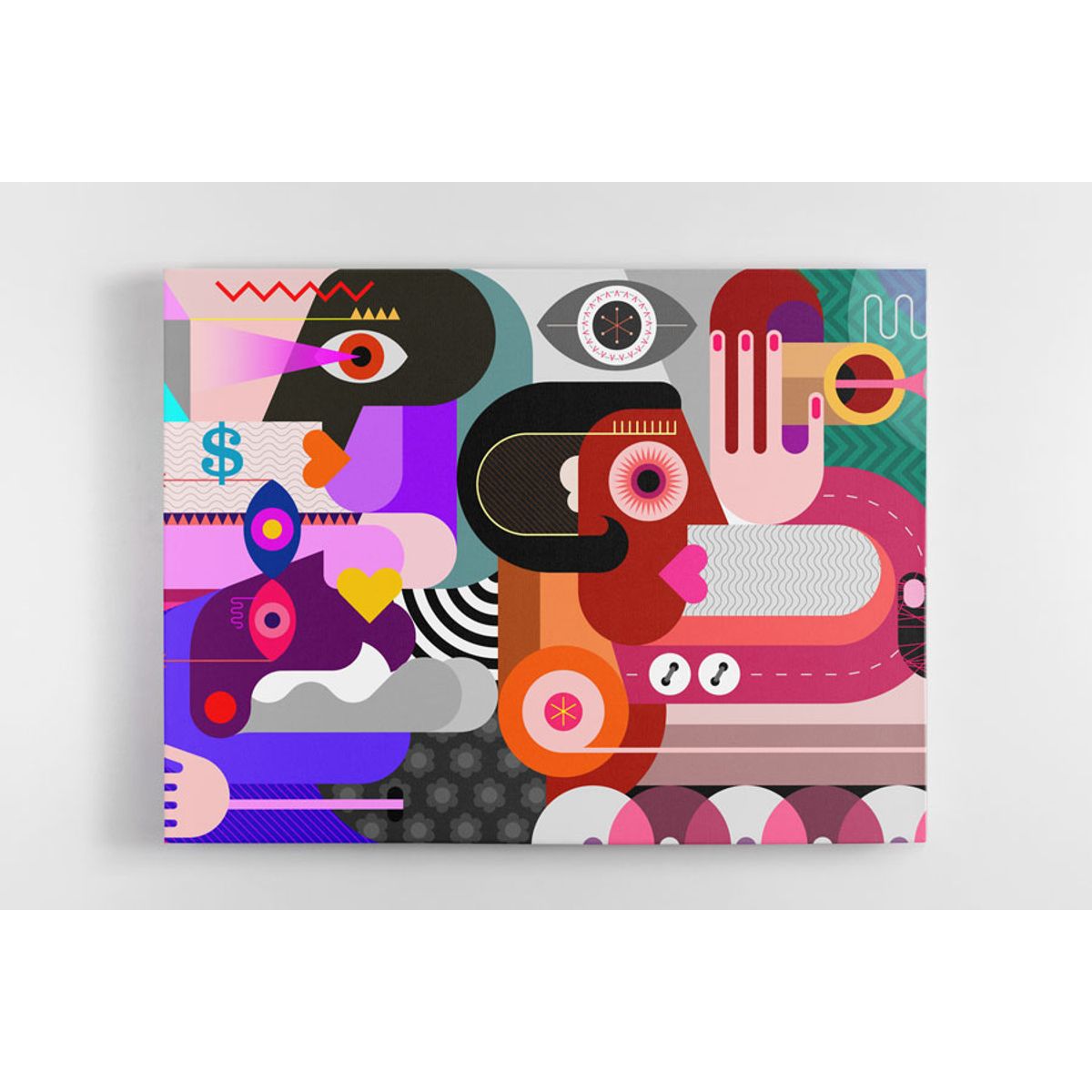 TAYRONA STORE - Cuadro En Lienzo Para La Sala Picasso 10 135x100cm