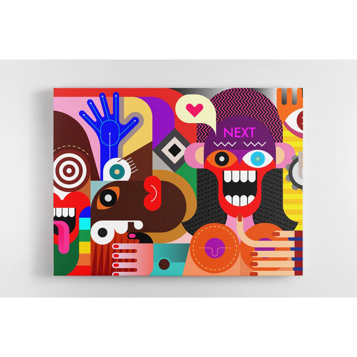 TAYRONA STORE - Cuadro En Lienzo Para La Sala Picasso 11 40x30cm