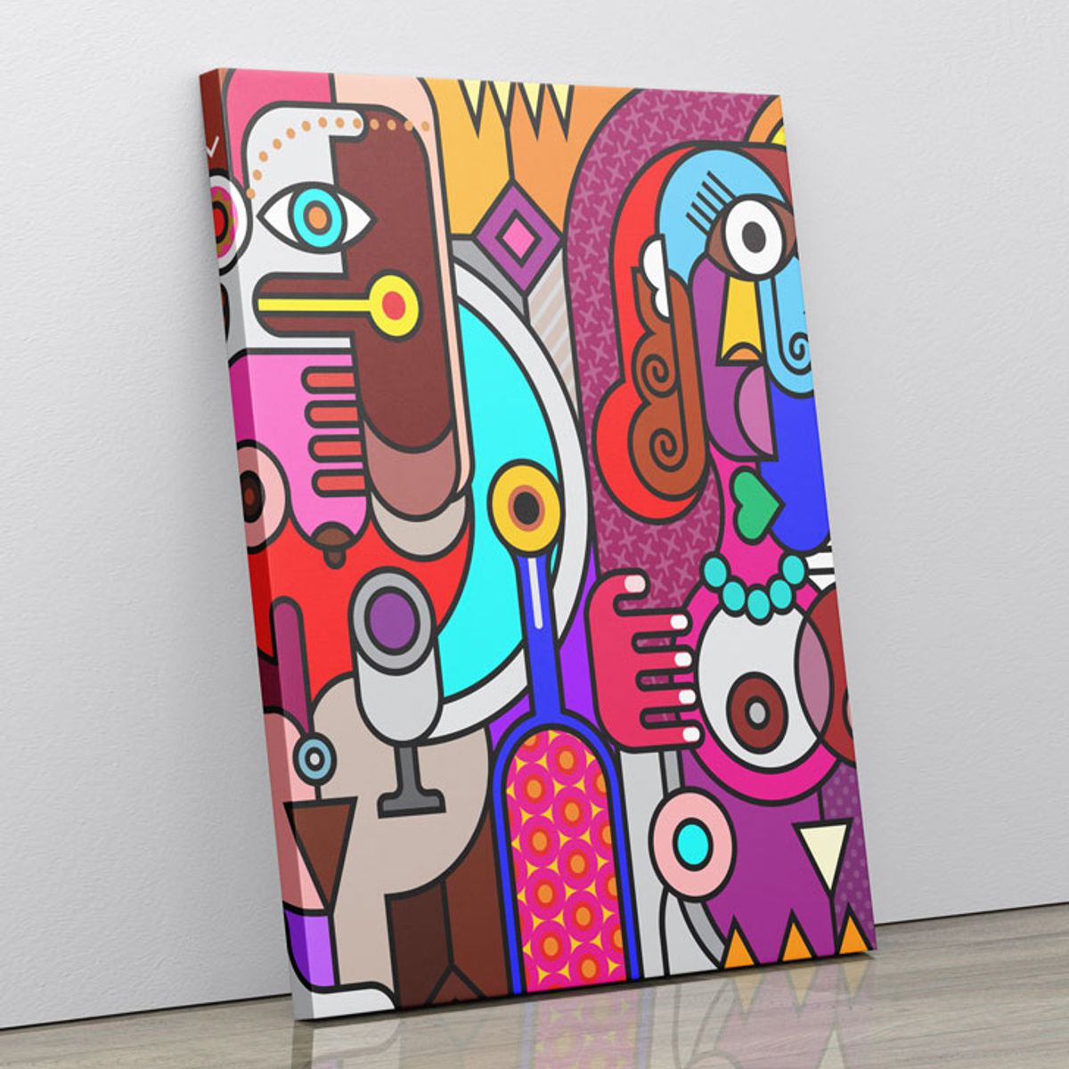 TAYRONA STORE - Cuadro En Lienzo Para La Sala Picasso 14 120x160cm