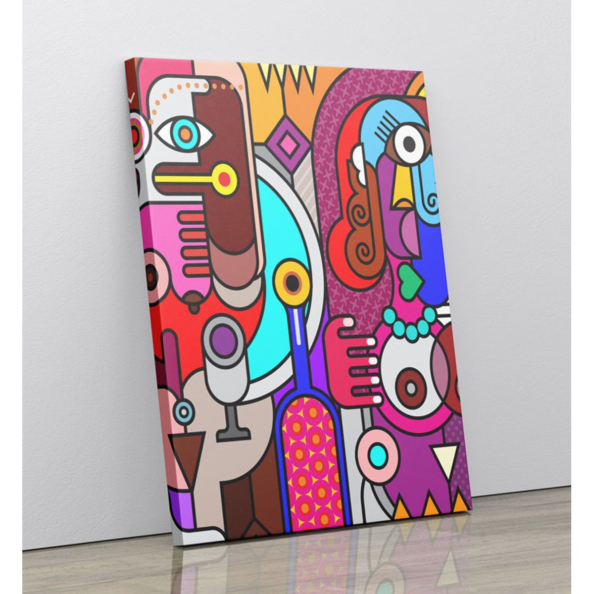 TAYRONA STORE - Cuadro En Lienzo Para La Sala Picasso 14 120x160cm