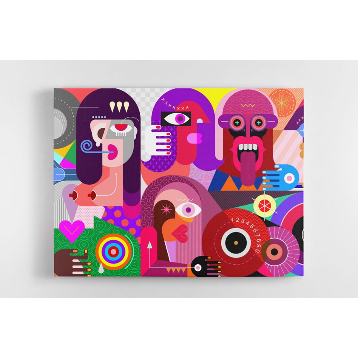 TAYRONA STORE - Cuadro En Lienzo Para La Sala Picasso 17 40x30cm
