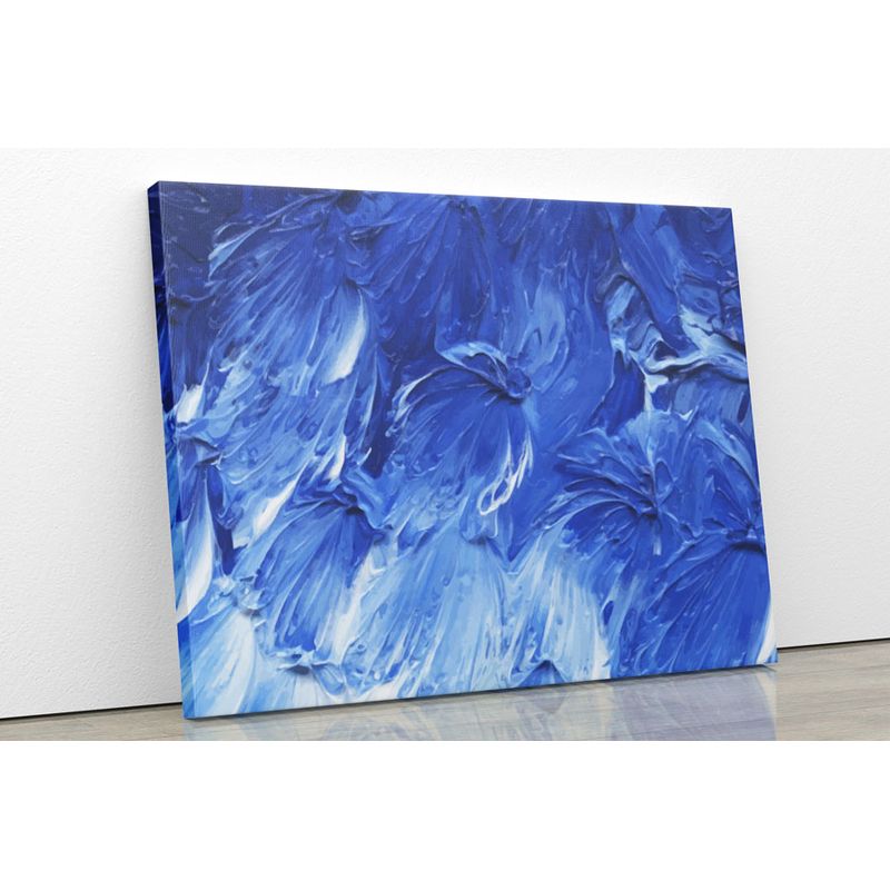 TAYRONA STORE - Cuadro En Lienzo Para La Sala Pintura Abstracta 19 80x60cm
