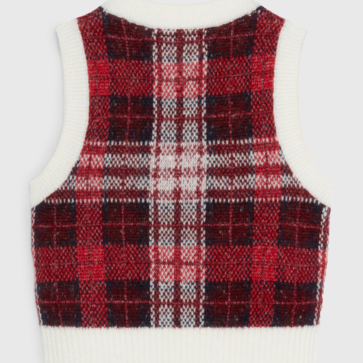 TOMMY HILFIGER - Chaleco De Niña Cuadros Escoceses Tommy Hilfiger