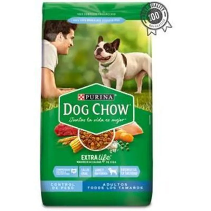 DOG CHOW - DOG CHOW CONTROL DE PESO ADULTOS TODOS LOS TAMAÑOS