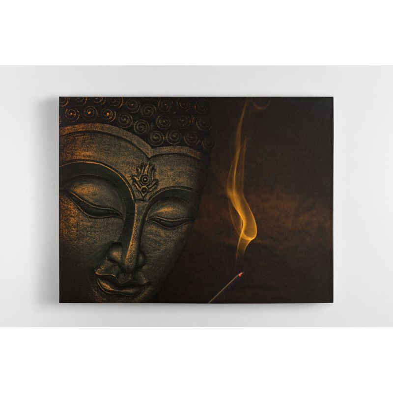 TAYRONA STORE - Cuadro En Lienzo Para La Sala Budda 43 150x120cm