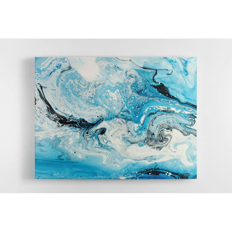 TAYRONA STORE - Cuadro En Lienzo Para La Sala Abstracto 109 100x80cm