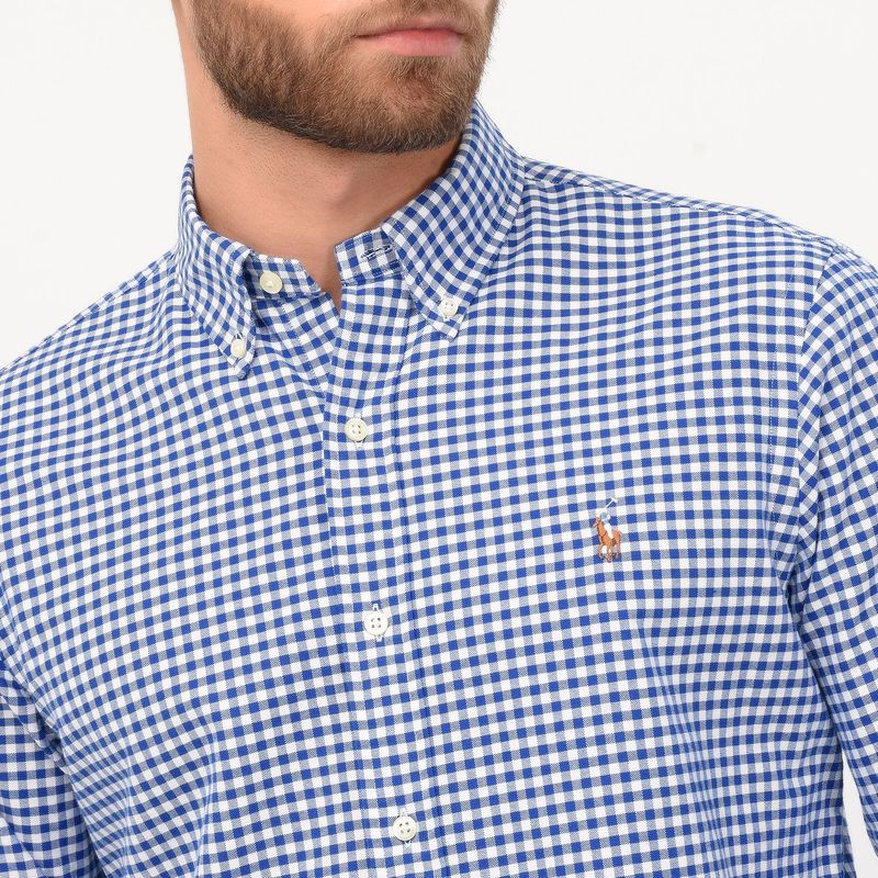POLO RALPH LAUREN - Camisa Hombre de Rayas Manga larga de Algodón Custom Fit Polo Ralph Lauren