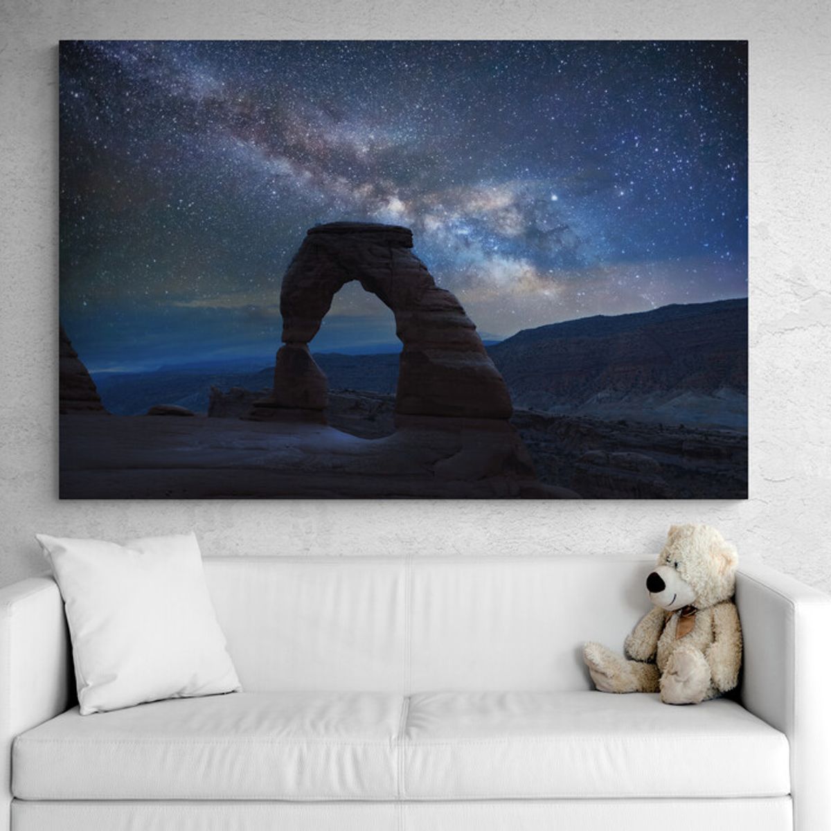 TAYRONA STORE - Cuadro En Lienzo Para La Sala Via Lactea 050 150x100cm
